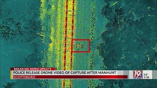 Police Release Drone Video of Capture After Manhunt | July 27, 2025 | WHNT News 19 Sunday Evening