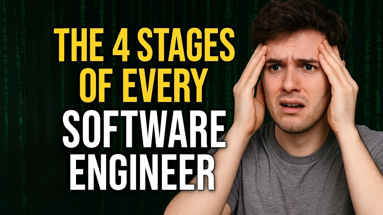 The 4 Stages of Every Software Engineer From Noob to Pro - YouTube