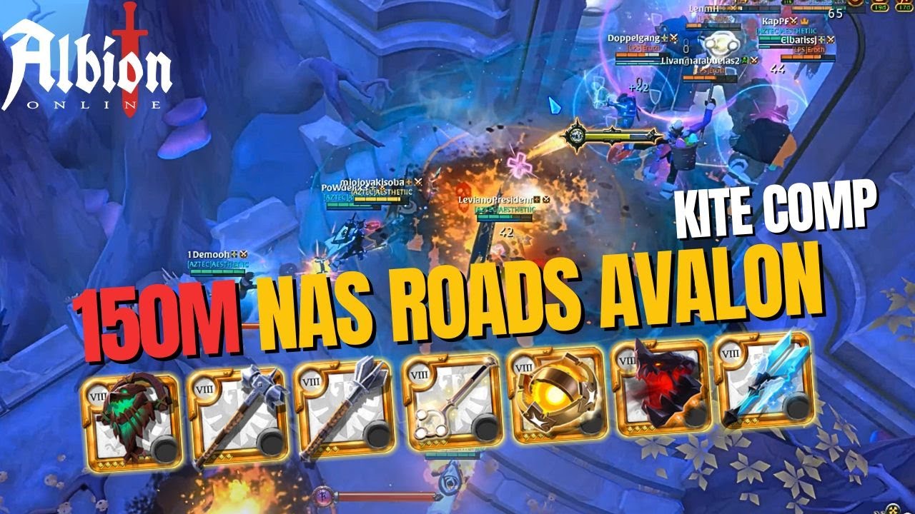KITE COMP ROADS AVALON | ALBION ONLINE 