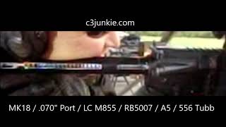 MK18, LC M855, A5 Tube, RB5007, 556 Tubb Flat Spring