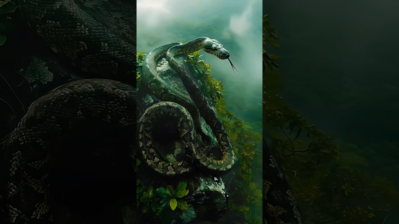 amazon forest ka largest snake😱😱 