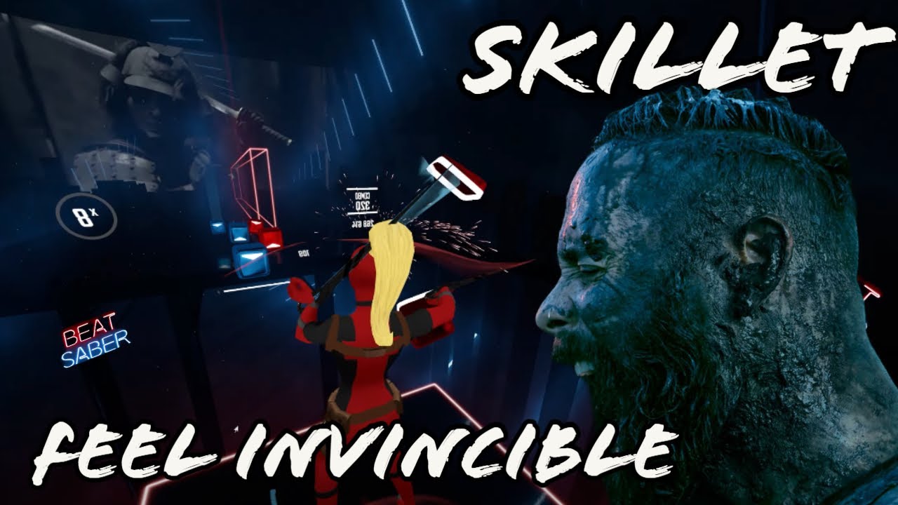 Beat Saber Feel Invincible, Skillet YouTube