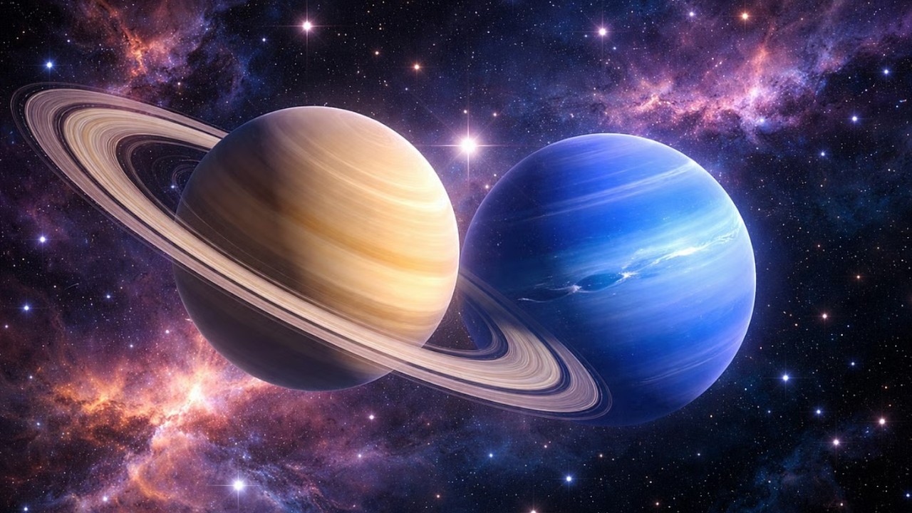 Сатурн съвпад Нептун - Проявяване на Висшите светове! 🪐♈💜🧙‍♂️💙