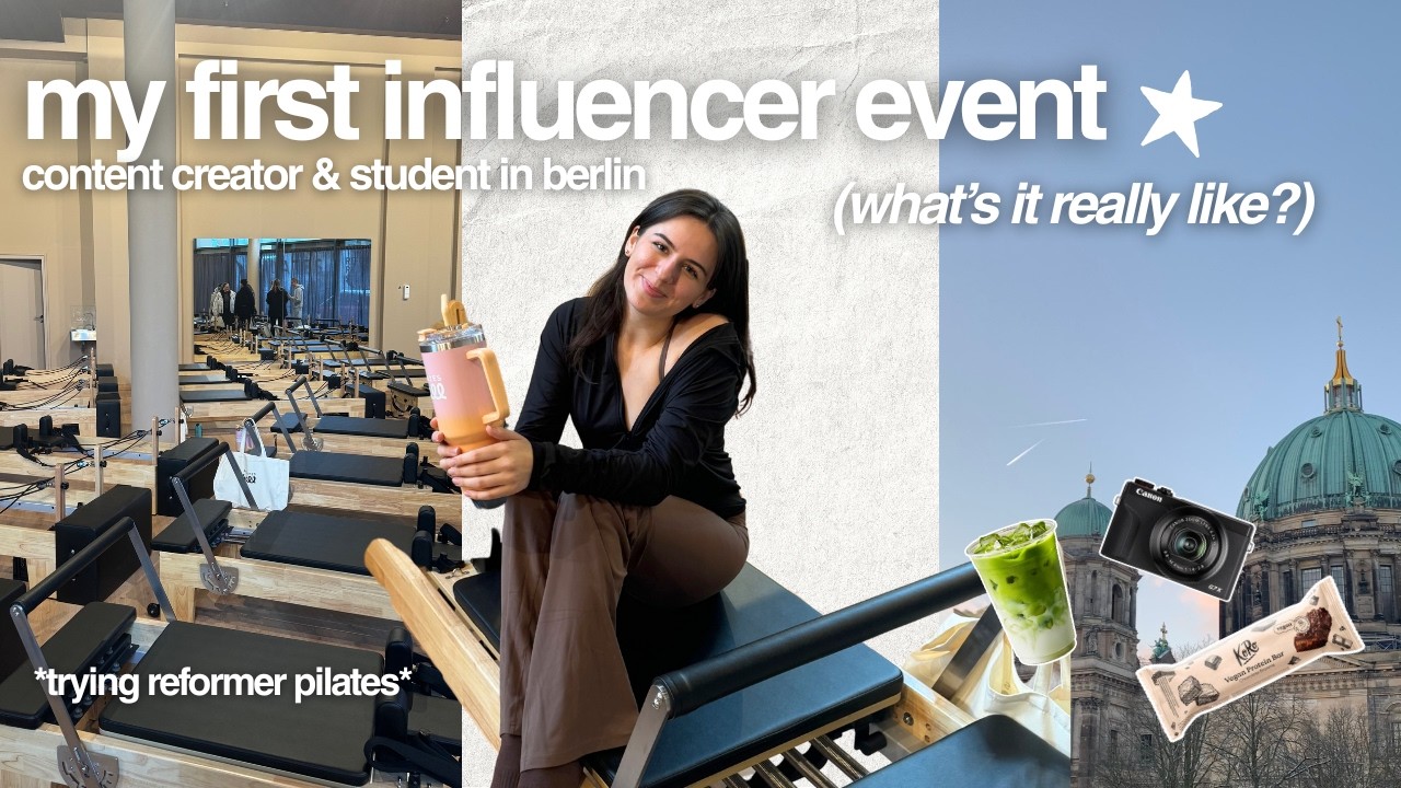 *Посещаю своё первое мероприятие для инфлюенсеров* 🌟💌ОДИН ДЕНЬ ИЗ МОЕЙ ЖИЗНИ: создатель контента ...