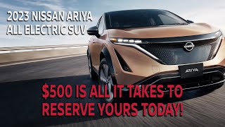 Reserve your 2022 NISSAN ARIYA and lock in your price today! Reserve your 2022 NISSAN ARIYA and lock in your price today!