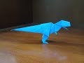 Origami Dinosaur Allosaurus