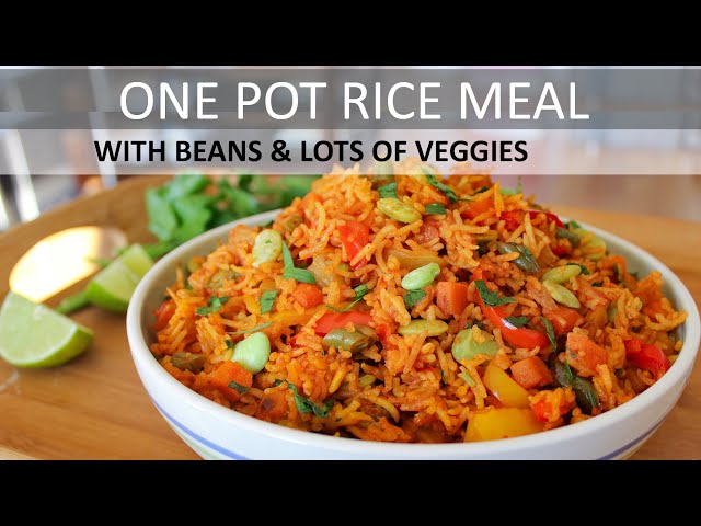 One Pot Brown Rice and Veggies (+ video) - Family Food on the Table