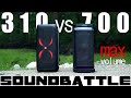 Outdoors Max Volume | Sony SRS XP700 vs JBL Partybox 310 | Sound Battle