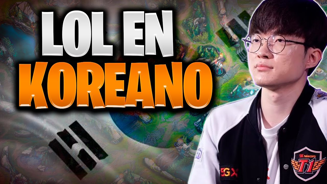 Como Poner El Lol En Coreano