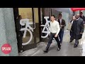 Orlando Bloom Arrives At Live With Kelly & Mark In New York City