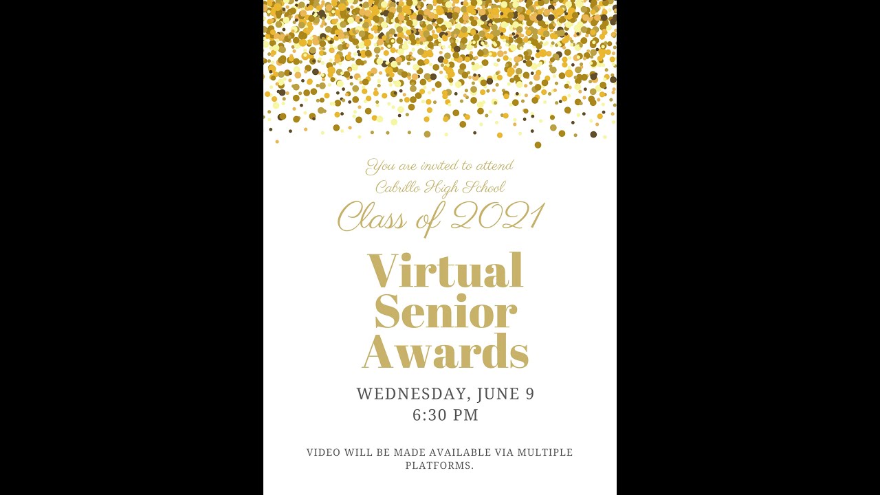 Senior Awards 2021 - YouTube