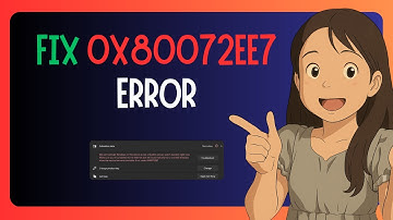 EASY FIX For "0x80072ee7 Windows 11 Update Error" - SOLVED