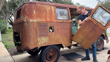 VW BUS Restoration | DEMO work begins!