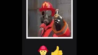 Pyro thumbs up meme extended