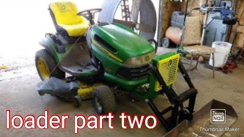 loader build   part two