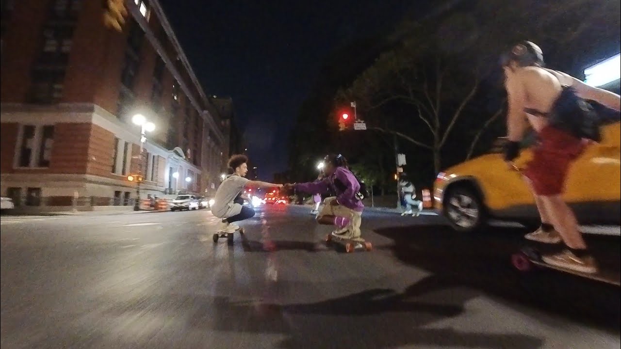 Skating New York City with Social Push