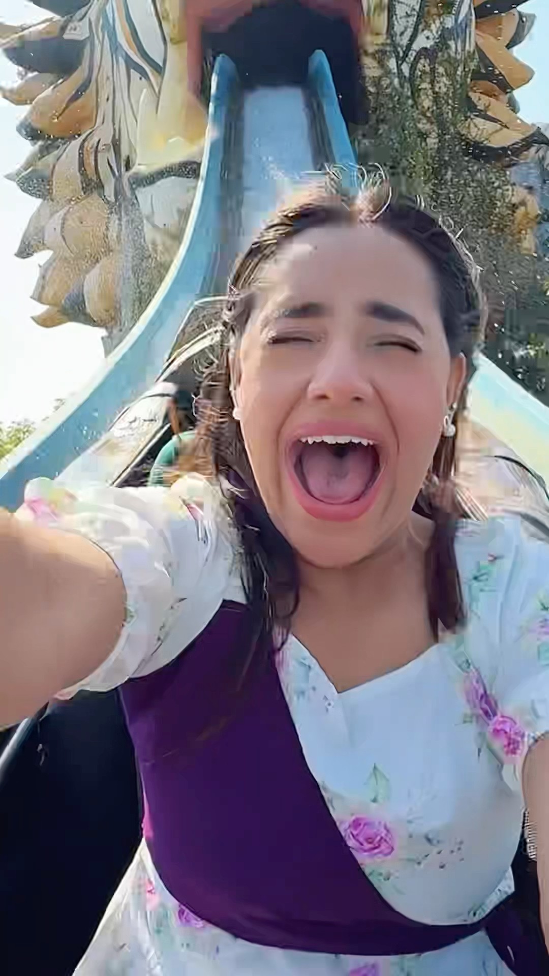 রিতু রাইডে উঠে অনেক ভয় পেলো ? | Scary Rollar Coaster Ride #shorts