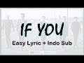 Easy Lyric BIGBANG - IF YOU by GOMAWO [Indo Sub]