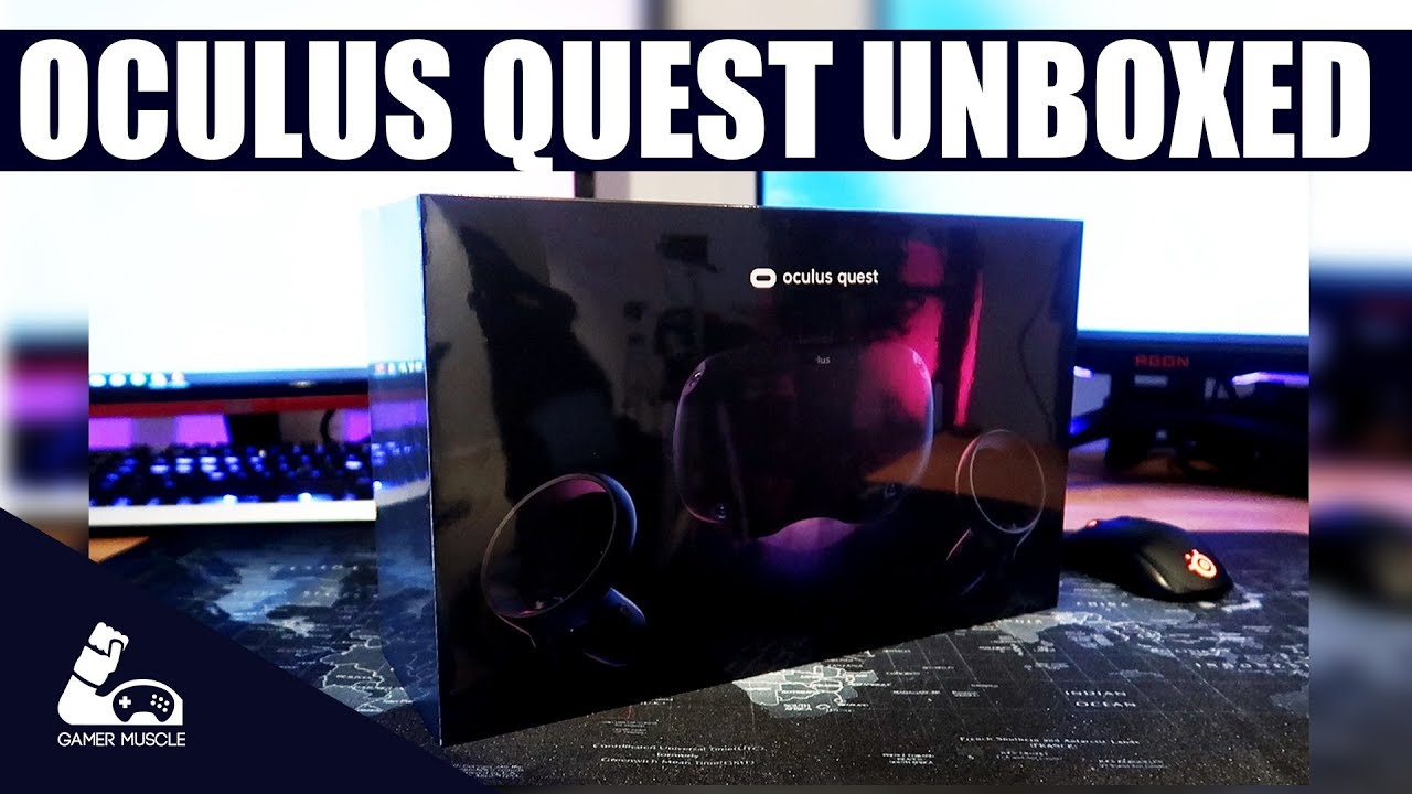Oculus Quest - Unboxed gaming logo