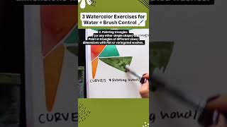 3 FUN Watercolor Exercises🖌️