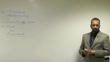 Product Rule of Differentiation-01 By Prakash Gupta (PG Sir) B.Tech. IIT Bombay
