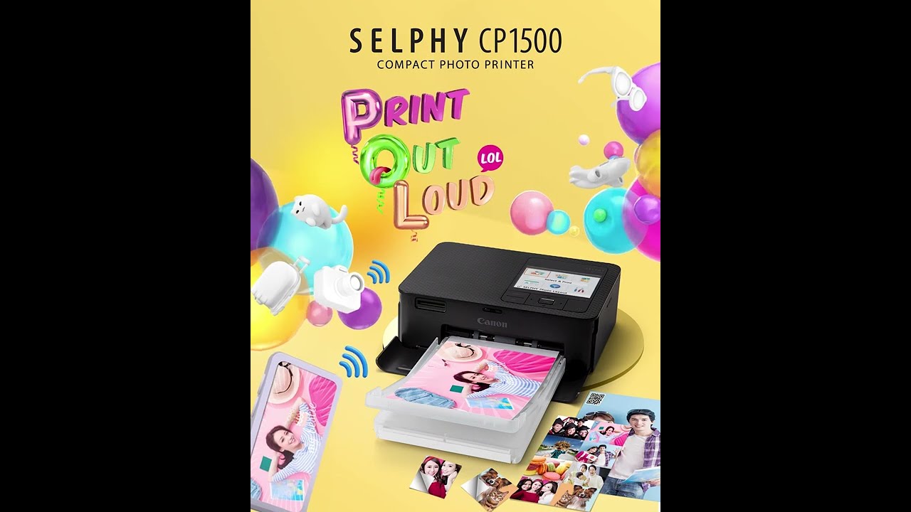 SELPHY CP1500, Compact Photo Printer