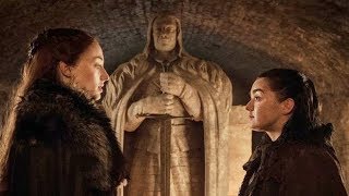 Reencuentro Arya y Sansa | Juego de Tronos 7x04 Español HD