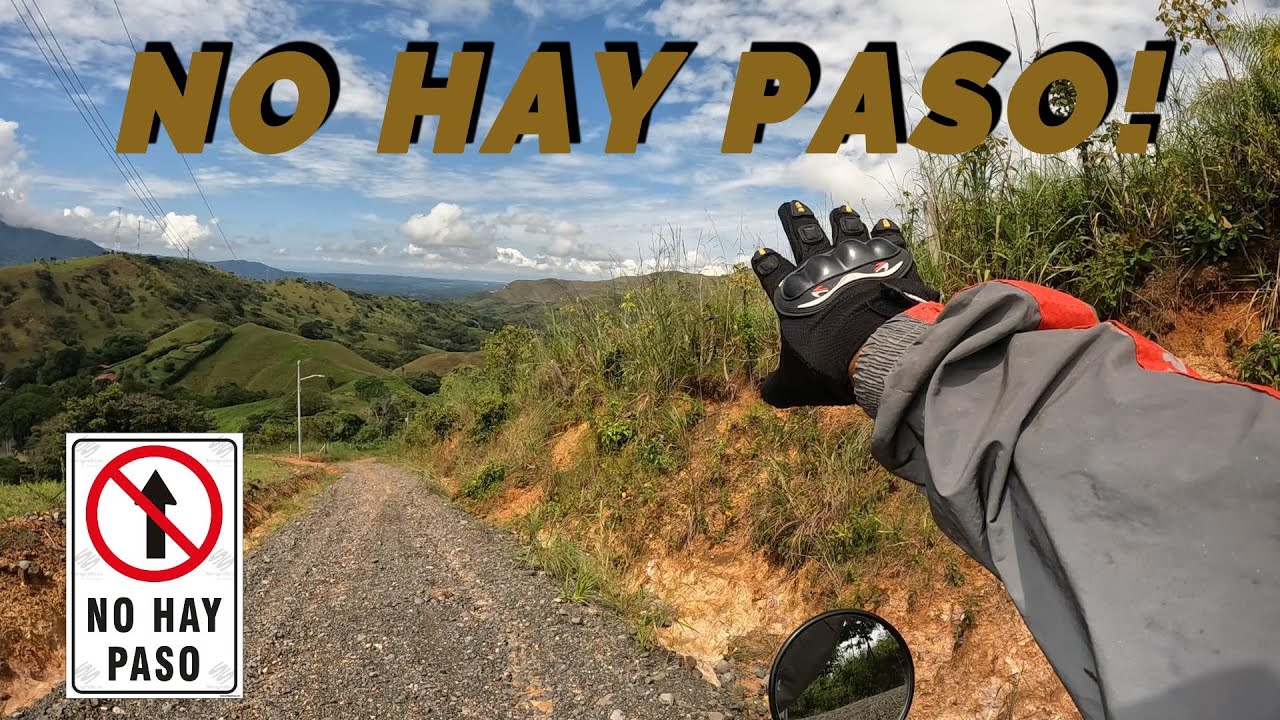 NO HAY PASO! Trato de Conocer varios sectores pero se complica la RUTA