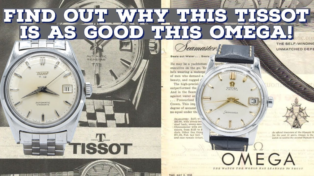 1958 Tissot T-12 Visodate ref - 67012-3 Automatic on Rare Sprung