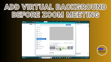 How to Add a Virtual Background Before a Zoom Meeting