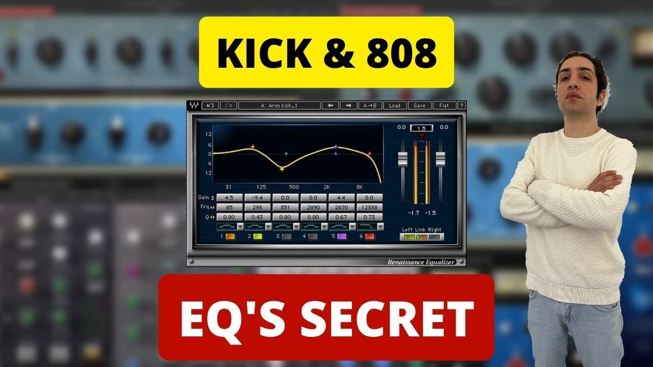 How to EQing Kick and 808 for a BIG low end - YouTube