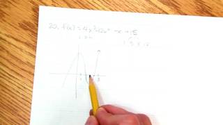 Alg 2 5 6 Find Rational Zeros
