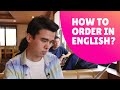 Английский в Ресторане! Как говорить с носителями английского языка?