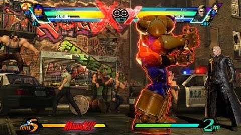 ULTIMATE MARVEL VS. CAPCOM 3 My Solo Sentinel Combo