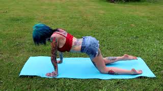 Boobi Bamf Stretching for Flexibility and some Bonus Footage