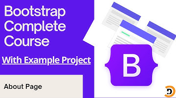 Bootstrap Tutorials Beginners to Advance in Pashto - DotCode - 21 About page bootstrap
