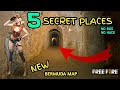 New 5 Places To Hide /  BERMUDA MAP Free Fire
