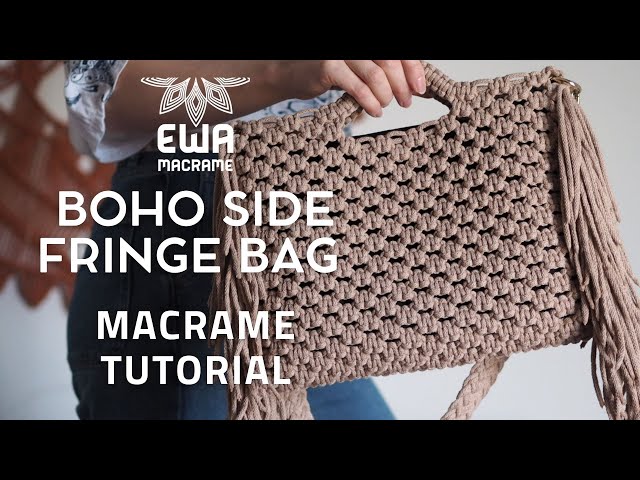 Crochet Woollen Sling Frill Potli Pouch Bag - AuthIndia