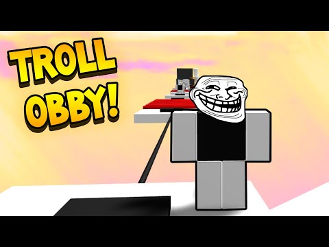 Trolling People In Troll Obby D Youtube - 1 year the troll obby roblox