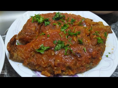 أفضل طريقة لعمل السمك البلطي بالصلصة 🐟🐟 أفضل طريقة لعمل السمك البلطي بالصلصة 🐟🐟