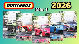 Matchbox 2026 European Cars Mix 1