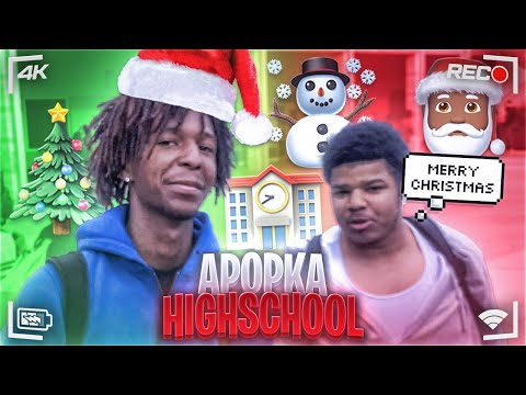 A Day At Apopka High School 💙 (Christmas Edition)