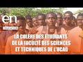 La colre des tudiants de la facult des sciences et techniques de lucad