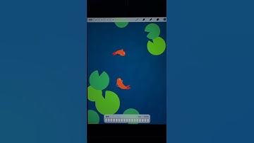 "Animating a Fish Swimming Using Procreate #shorts #procreate #animationmaker #reaploud