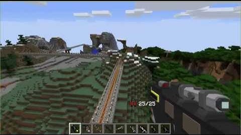 MOD showcase Flans mod part 1/Update Black Opps 3 in minecraft!