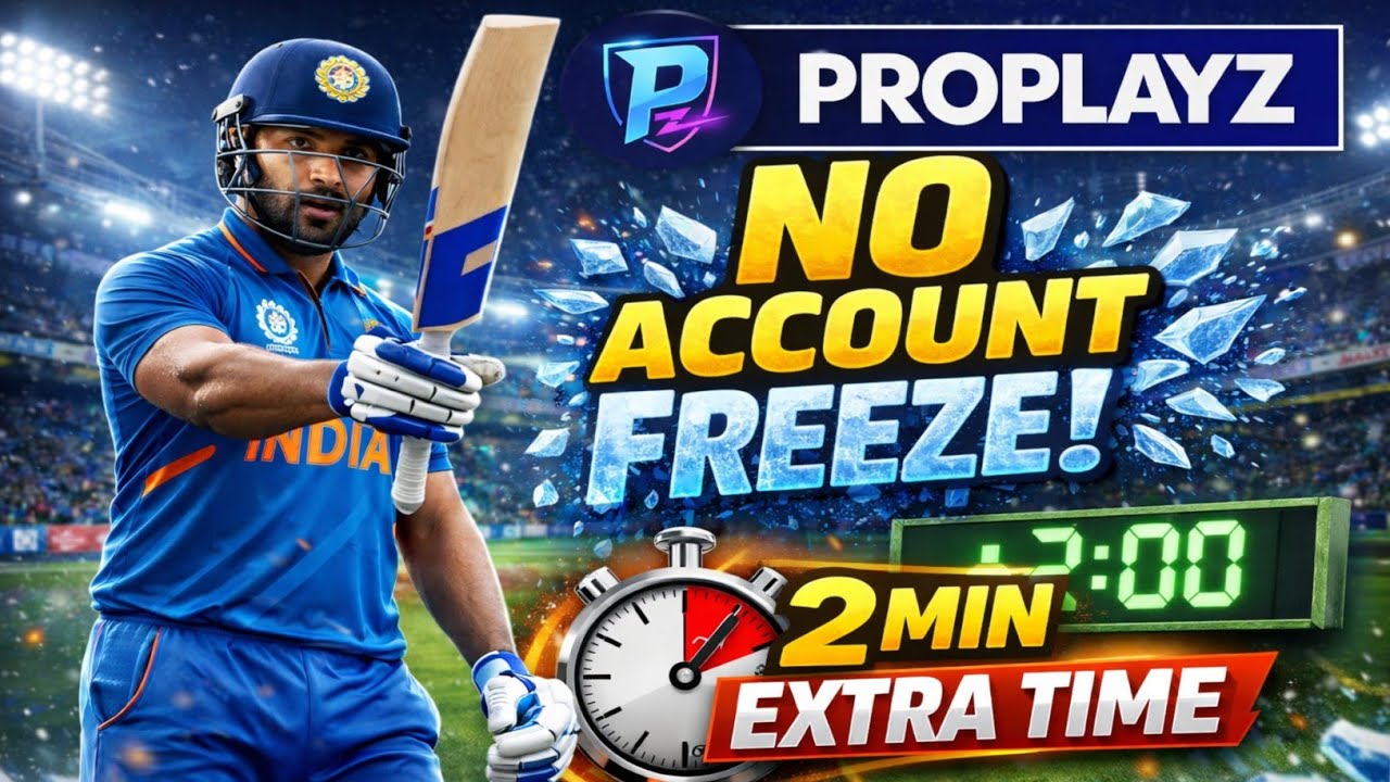 ProPlayz No Account Freeze 😱 | 2 Min Extra Time | Full Truth With Proof | ProPlayz App Review