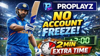 ProPlayz No Account Freeze 😱 | 2 Min Extra Time | Full Truth With Proof | ProPlayz App Review screenshot 2