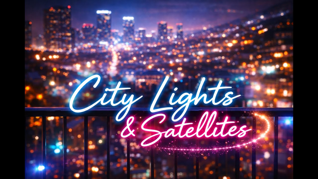 City Lights and Satelittes