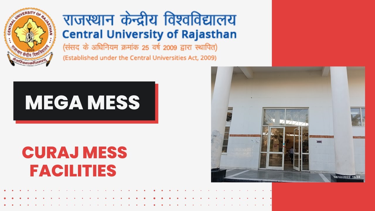 Mega Mess Of CURAJ| Food Quality?Paid Canteen in Mess|3 Times a day Food | 