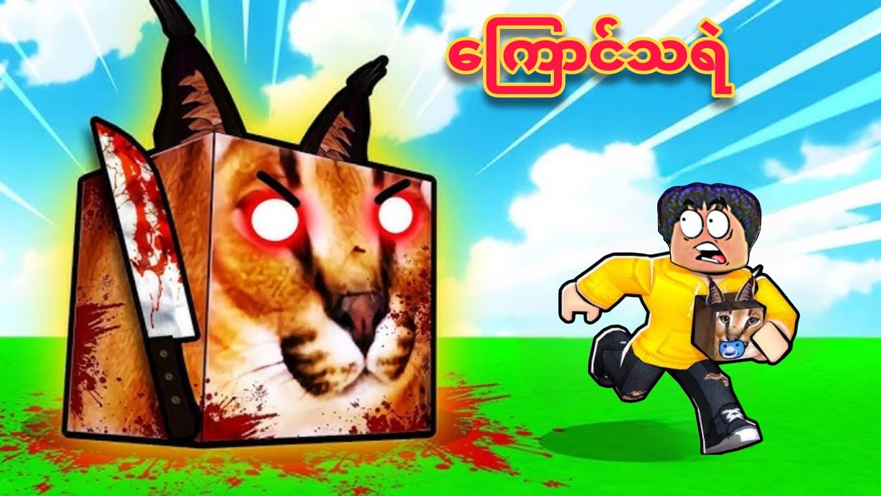 ကျွန်တော် ကြောင်သရဲ လက်ထဲက နေ လွတ်အောင်ပြေးနေရပြီဗျို့❗😱 survive the killer in GTA V